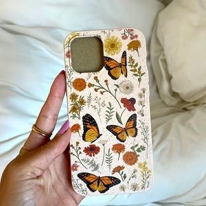 Brand new never used Pela Butterfly Phone Case